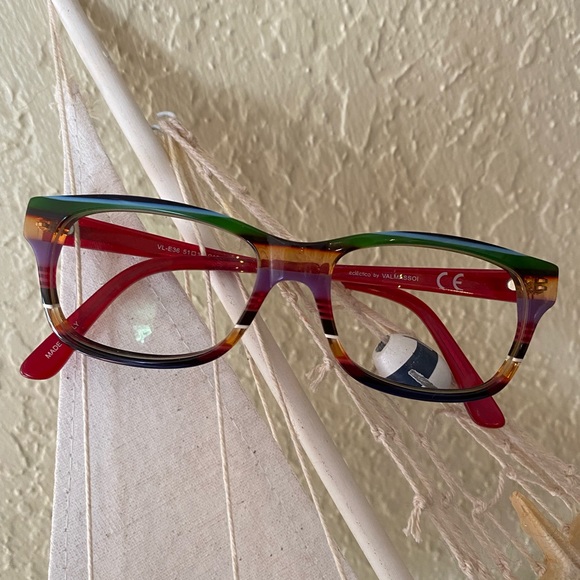 Glasses Frames Red Tortoise Shell - Picture 3 of 5